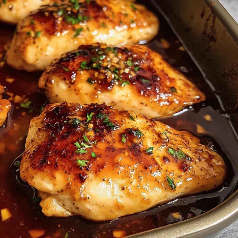 Hot Honey Baked Chicken Breasts 