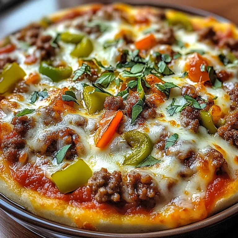 Low Carb Crustless Pizza Bowl