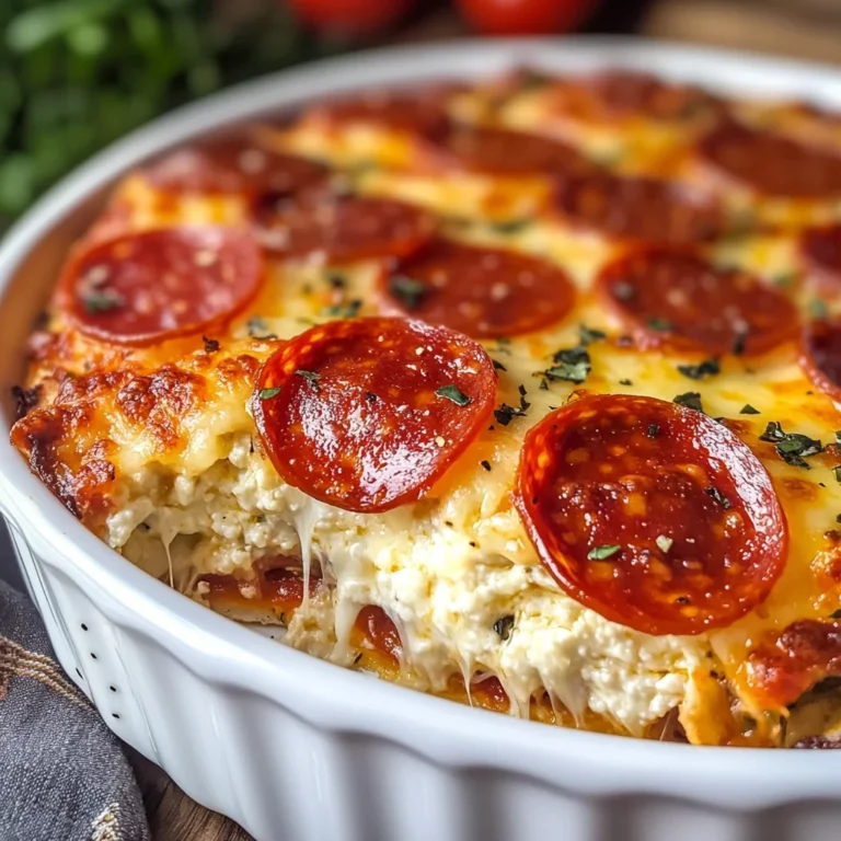 Pizza Style Cottage Cheese Bake – Easy Protein-Packed Dinner