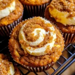Pumpkin Cream Cheese Muffins