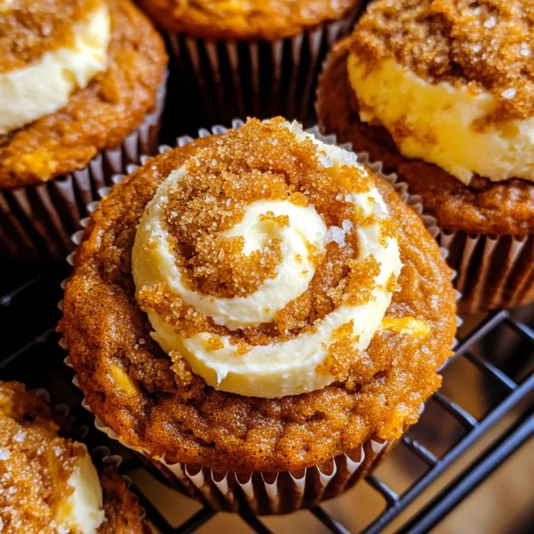 Pumpkin Cream Cheese Muffins