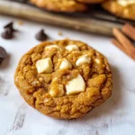 Pumpkin White Chocolate Chip Cookies
