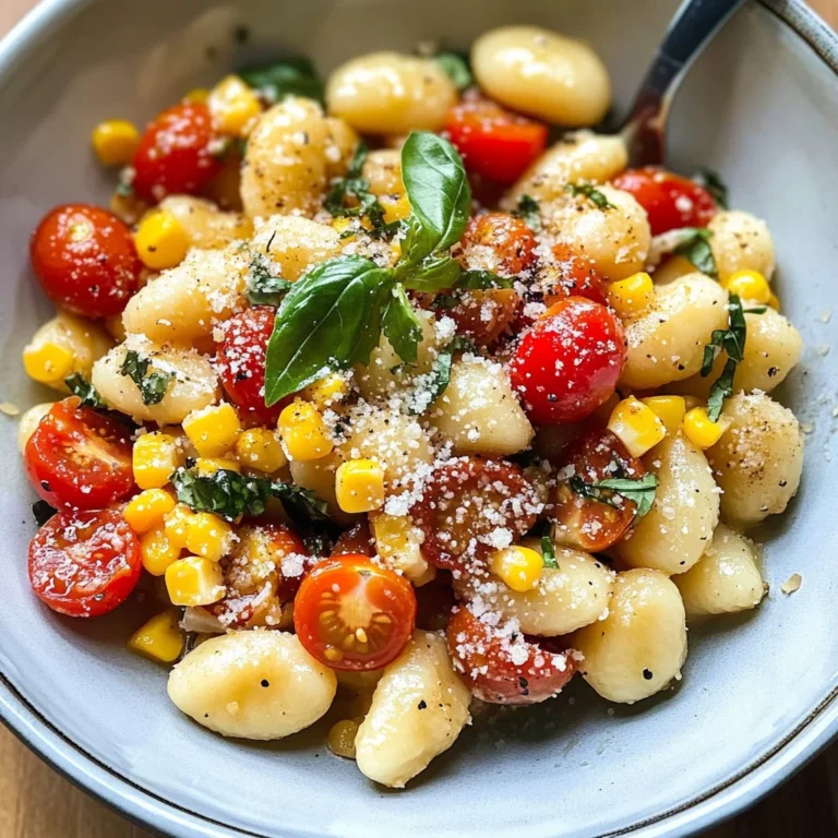 Quick & Easy Gnocchi with Vegetables
