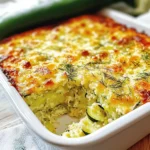 Simple Zucchini Dill Casserole - theamazingfood