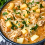 White Cheddar & Apple Chicken Chili
