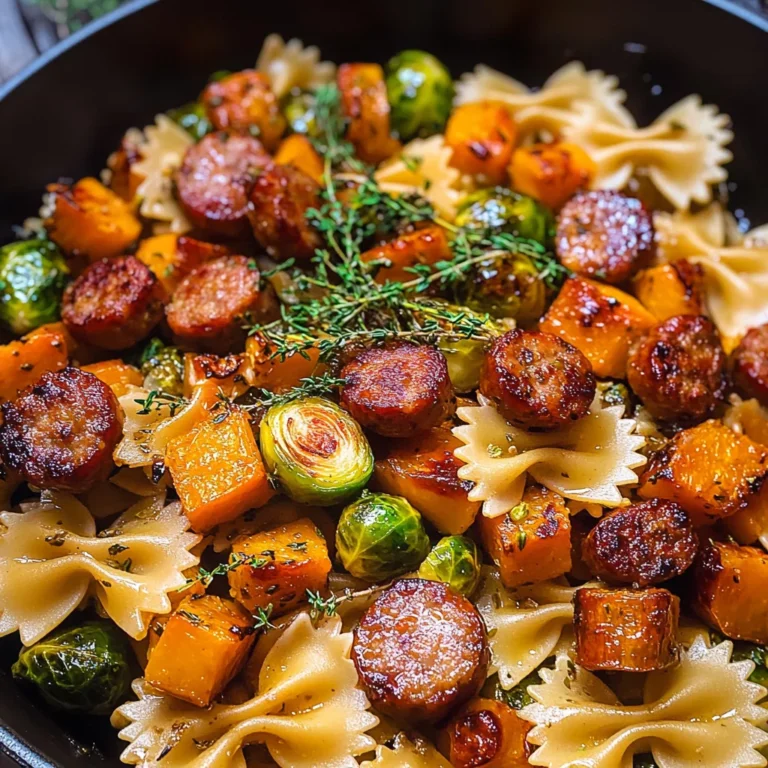 Autumn Sausage Pasta Squash: Amazing 25-Min Fall Favorite