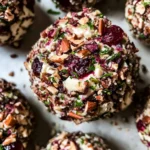 Cranberry Pecan Goat Cheese Ball