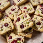 Cranberry Pistachio Shortbread Cookies: The Holiday Cookie That Actually Looks Fancy