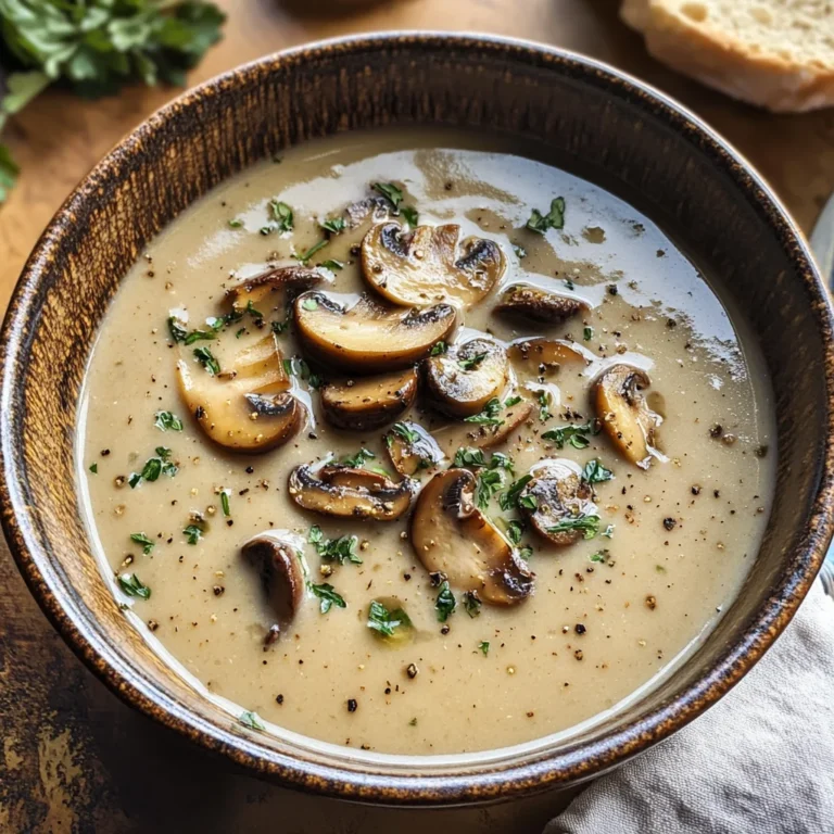 Creamy Mushroom Soup