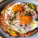 Crispy Feta Fried Eggs
