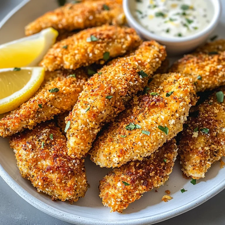 Crispy Greek Chicken Tenders