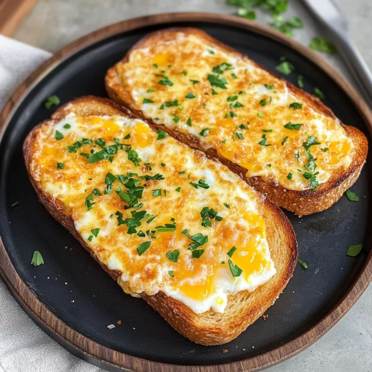 Egg and Cheese Toasts