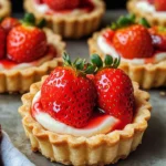Fresh and Delicious Strawberry Tartlets Recipe