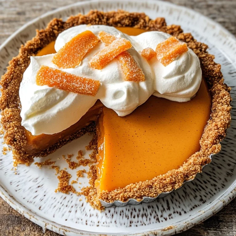 Honey Carrot Pie