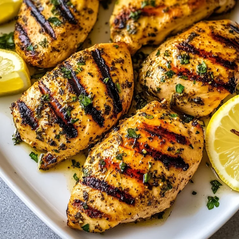 Juicy Mediterranean Chicken Marinade