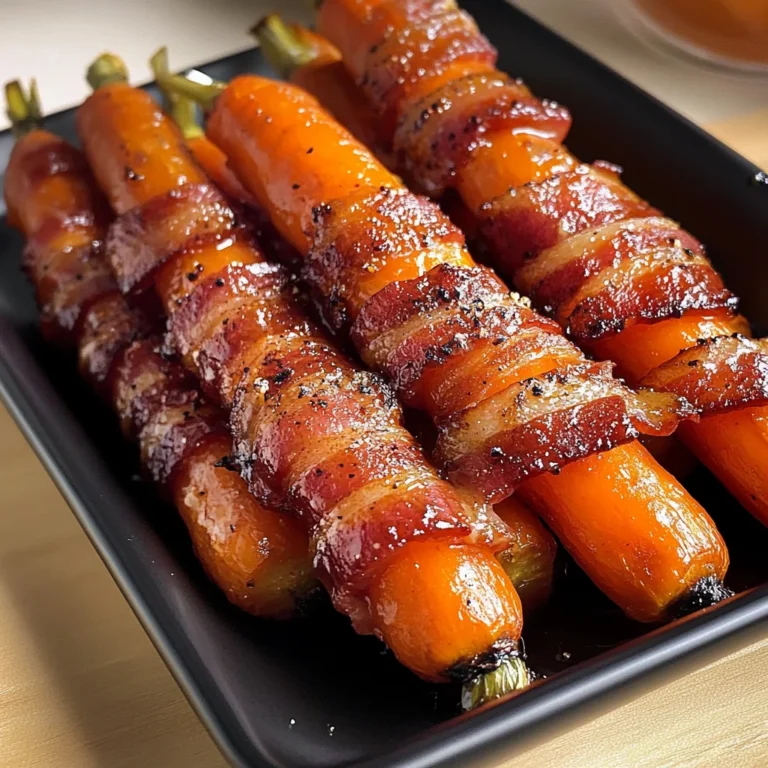 Maple Bacon Carrots