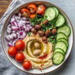Mediterranean Hummus Bowl