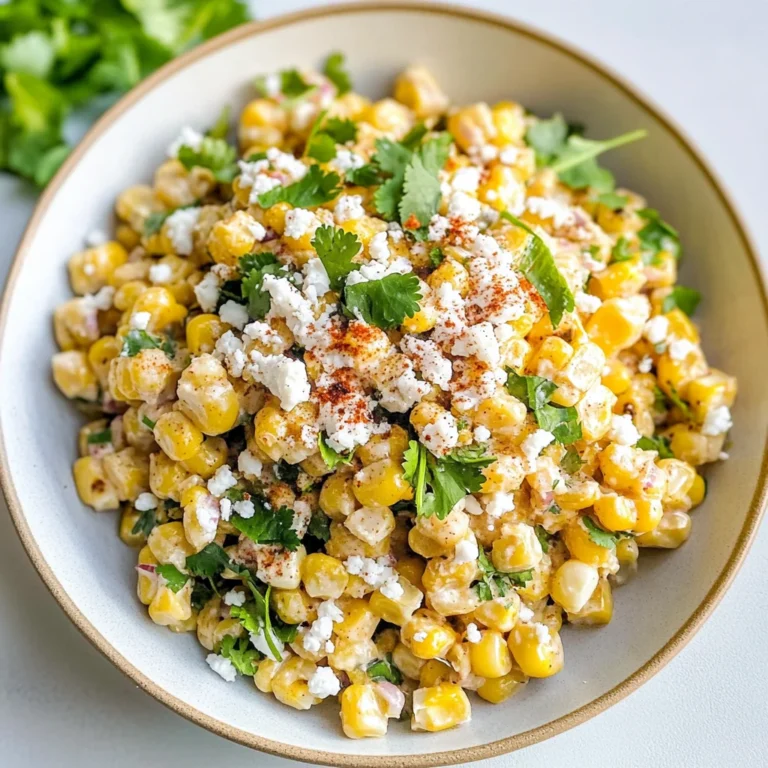 Mexican Street Corn Salad Recipe