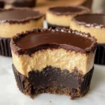Mini Peanut Butter Cup Cheesecakes