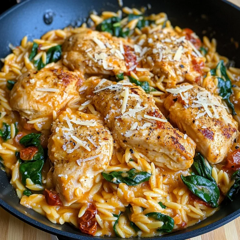 One-Pan "Marry Me" Chicken Orzo
