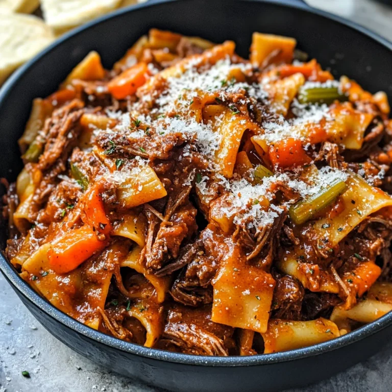 One Pot Short Rib Bolognese