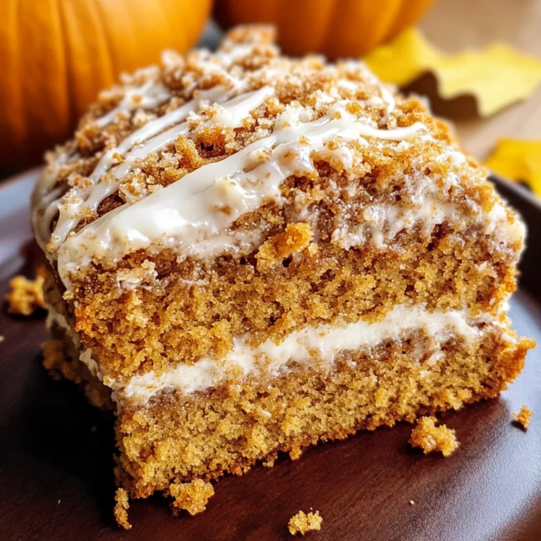 Pumpkin Coffee Cake Recipe