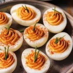 Pumpkin Patch Deviled Eggs