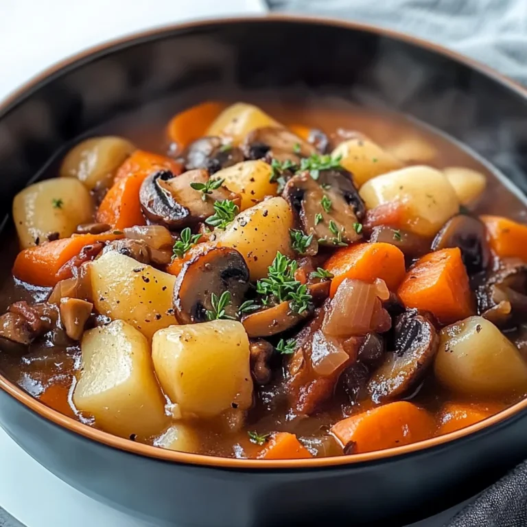 Quick Vegetarian Stew