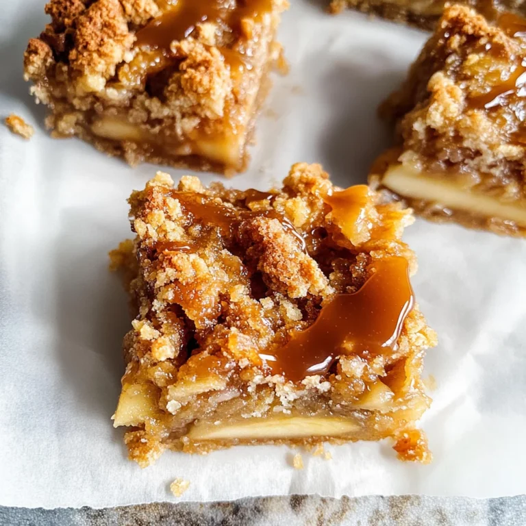Salted Caramel Apple Crumble Bars Fall Treat: Get Addicted in 45 Min