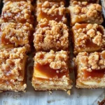 Salted Caramel Apple Pie Bars