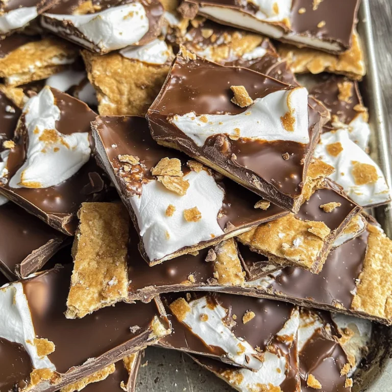 S’mores Chocolate Bark