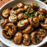 Steakhouse Garlic Butter Mushrooms