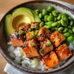 Teriyaki Salmon Sushi Bowl (GF)
