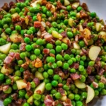 Thanksgiving Peas (with Pear and Pancetta)