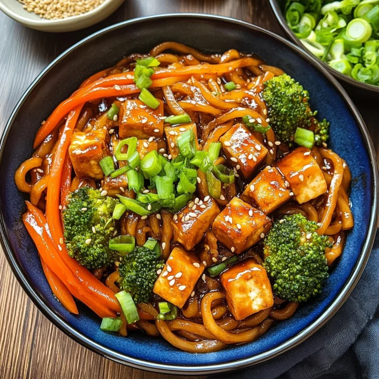 Vegan Teriyaki Noodle Bowl