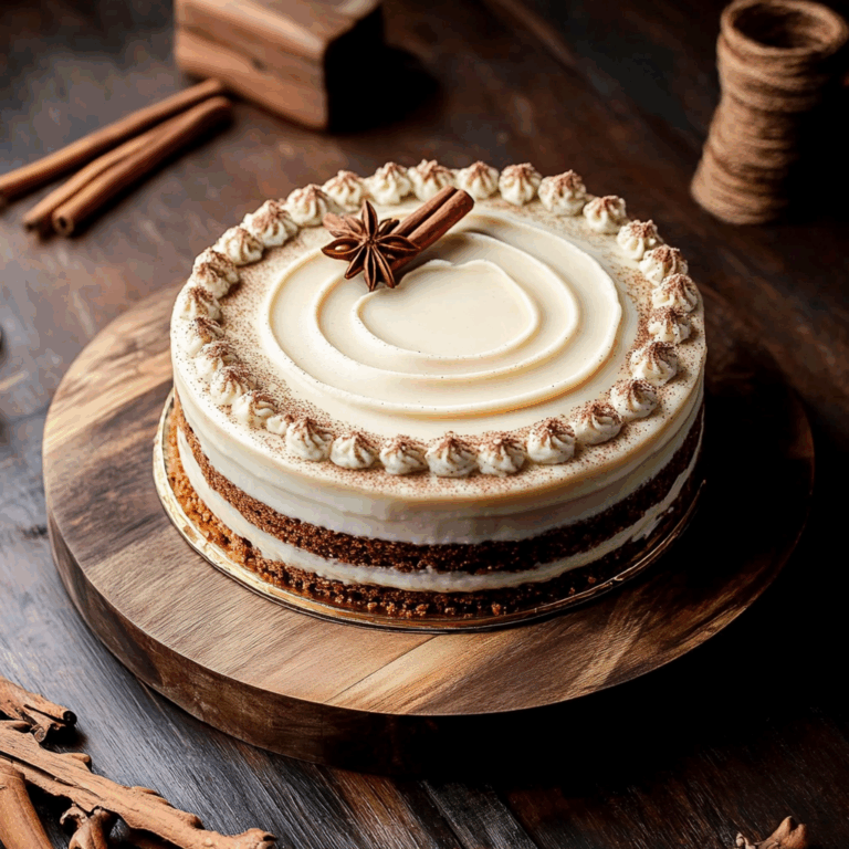 Brown Sugar Chai Cake