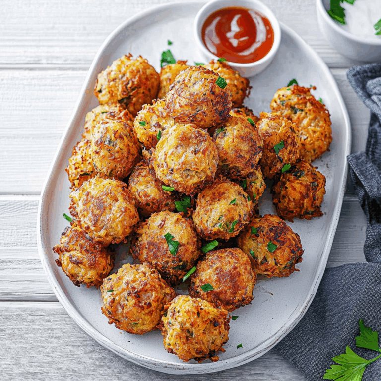 Crispy Hashbrown Sausage Bites