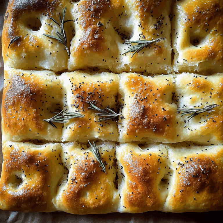 Easy Focaccia Bread Recipe