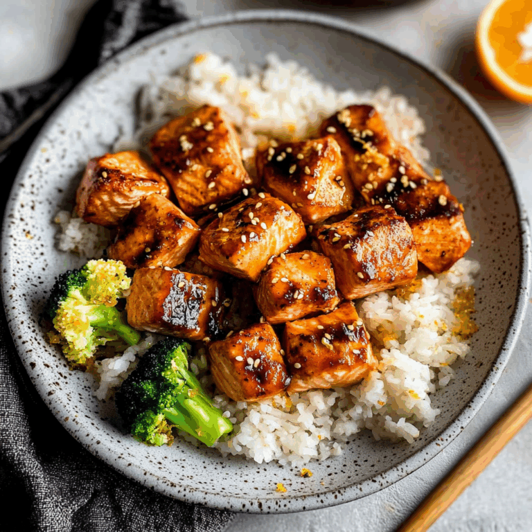 Pan Fried Orange Salmon