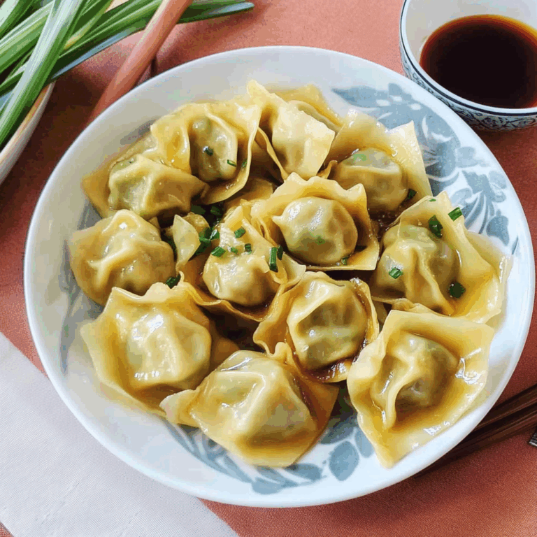 beef wontons