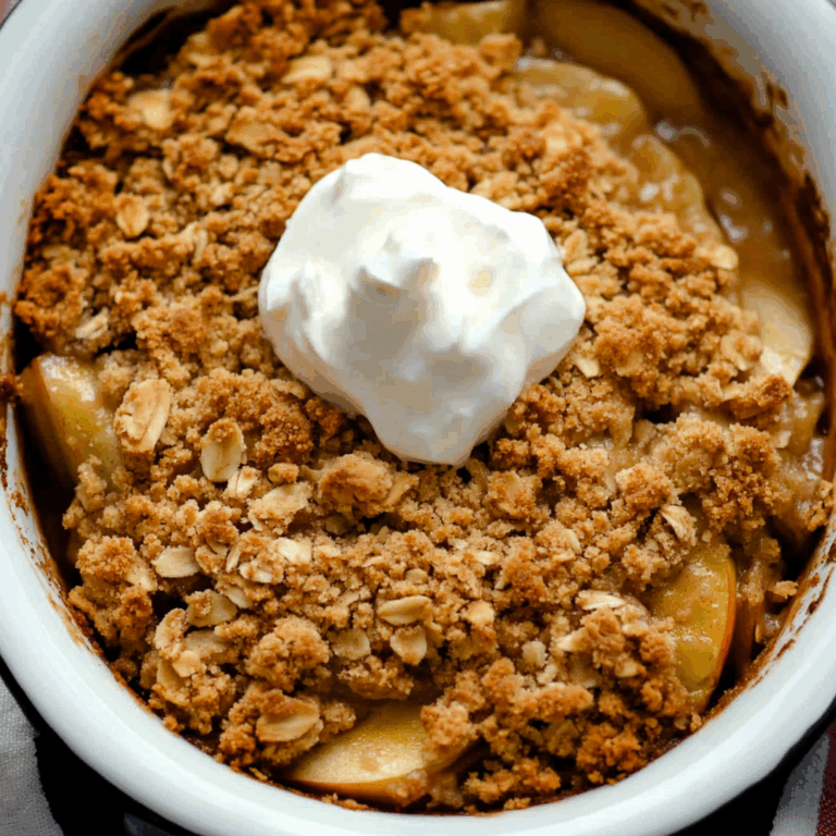 Simple Apple Crumble (Apple Crisp)