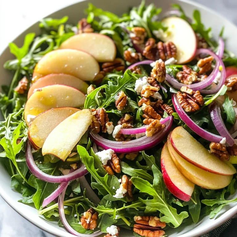 Arugula Apple Salad