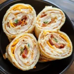 Bacon Cheddar Ranch Pinwheels
