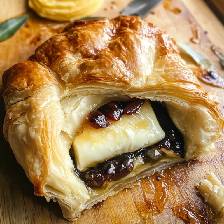 Baked Brie in Puff Pastry
