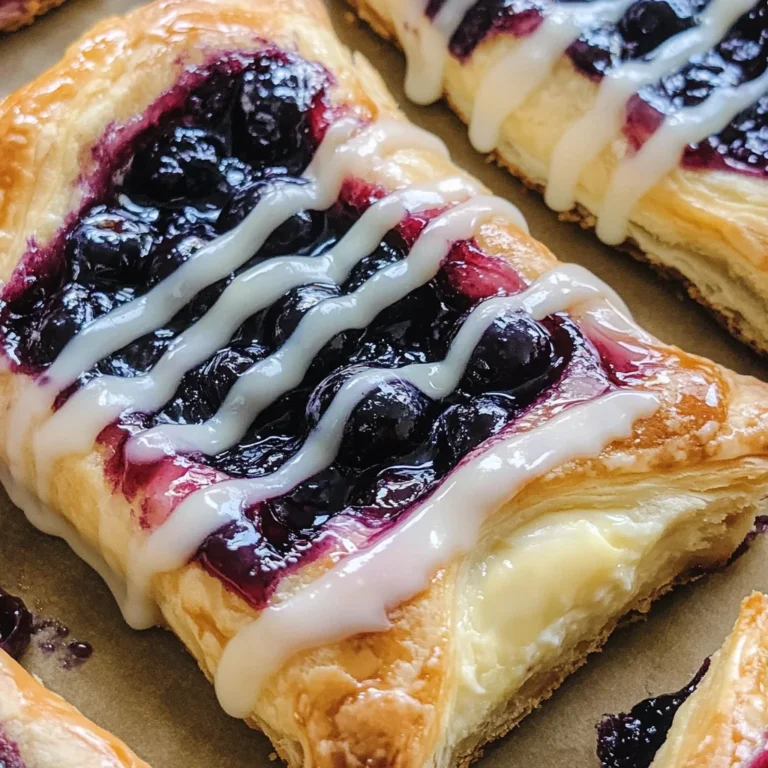 Blueberry Danish