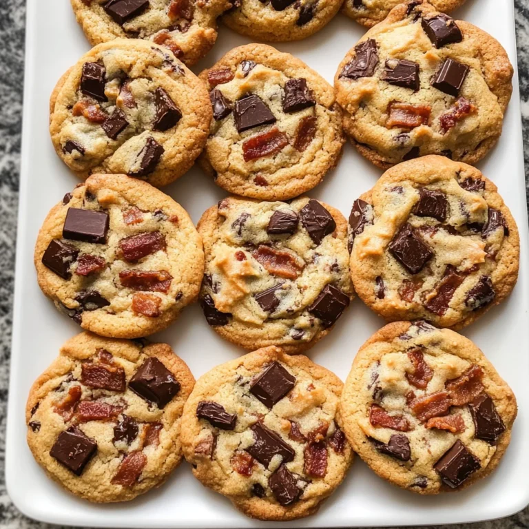 Bourbon Bacon Chocolate Chunk Cookies