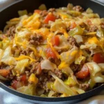 Cabbage Roll Skillet (Easy Keto Ground Beef Dinner Recipe)