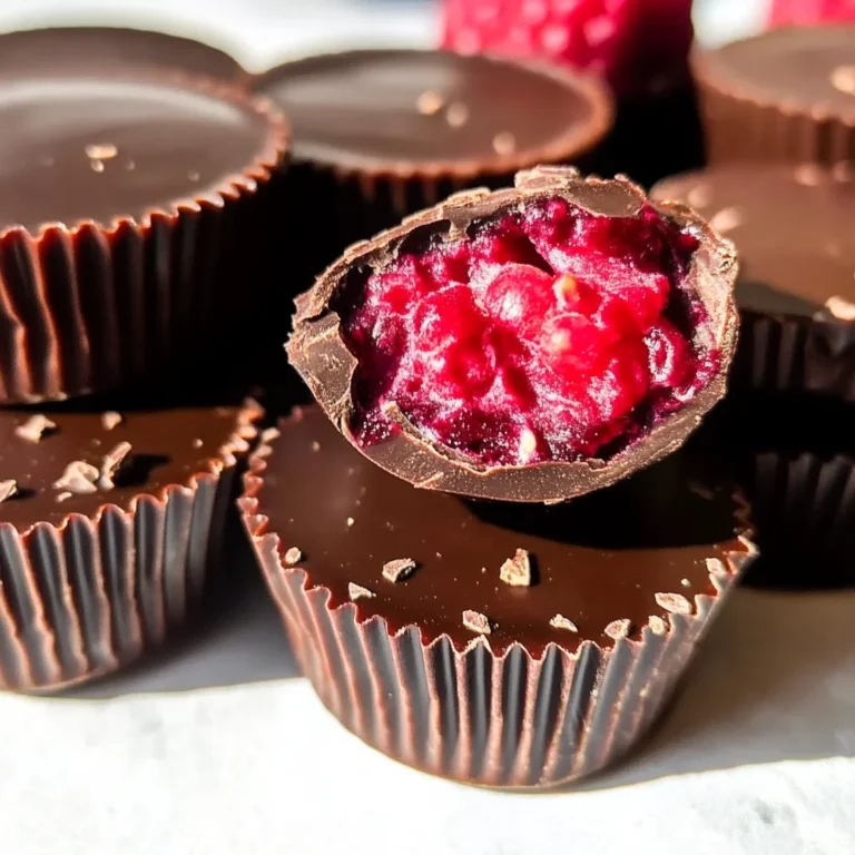 Chocolate Raspberry Cups