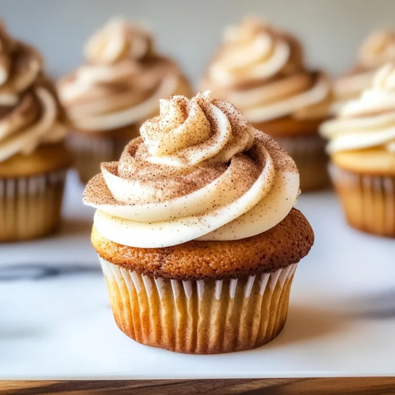 Cinnamon Roll Cupcake Recipe