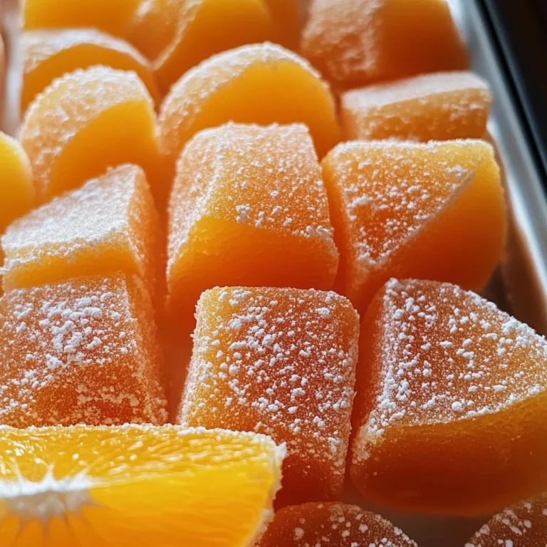 Classic Homemade Orange Candy Recipe